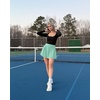 image:imageG4Free High Waisted Tennis Skirts for Women 15 Pleated Flowy Athletic Skorts Summer Casual Inner Shorts with 4 PocketsMint
