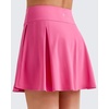 image:imageG4Free High Waisted Tennis Skirts for Women 15 Pleated Flowy Athletic Skorts Summer Casual Inner Shorts with 4 PocketsRose Pink