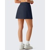 image:imageG4Free Lightweight Tennis Skirts for Women  15 Athletic Yoga Waist Skirt Casual Golf Skorts Inner Shorts with 2 PocketsDark Navy