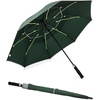 image:imageG4Free Golf Umbrella 62 Inch Large Umbrella for Rain Vented Strong Windproof Waterproof Double Canopy Automatic Open Stick Umbrellas Resist Up to 85 MPH WindsDark Green