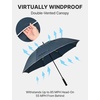image:imageG4Free Golf Umbrella 62 Inch Large Umbrella for Rain Vented Strong Windproof Waterproof Double Canopy Automatic Open Stick Umbrellas Resist Up to 85 MPH WindsNavy Blue