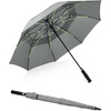 image:imageG4Free Golf Umbrella 62 Inch Large Umbrella for Rain Vented Strong Windproof Waterproof Double Canopy Automatic Open Stick Umbrellas Resist Up to 85 MPH WindsGrey