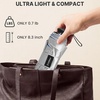 image:imageG4Free 46 Inch Mini Travel Umbrella with Retractable Handle Pocket Size Umbrellas for Sun Rain UV Protection UPF 50 Small Compact UmbrellaBlue