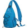 image:imageG4Free Sling Bag for Men Women RFID Blocking Crossbody Bags Hiking Daypacks Small Sling Backpack Chest Shoulder Bag Travel  BlackNavy Blue