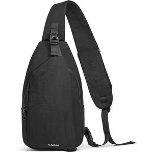 image:imageG4Free Sling Bag RFID Blocking Crossbody Bags for Travel Compact Small Sling Backpack Chest and Shoulder Bag for Men and Women for Travel Casual Daily Outings Blackblack