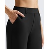 image:imageG4Free EverGoing Womens Wide Leg Dress Pants Pull On Stretchy High Waisted Casual Trousers with PocketsBlack