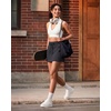 image:imageG4Free Smoofit Modal Soft Skirts for Women  151719 ALine Drawstring Summer Casual Skirt with PocketsBlack