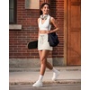 image:imageG4Free Smoofit Modal Soft Skirts for Women  151719 ALine Drawstring Summer Casual Skirt with PocketsIvory