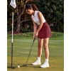 image:imageG4Free Smoofit Modal Soft Skirts for Women  151719 ALine Drawstring Summer Casual Skirt with PocketsWine